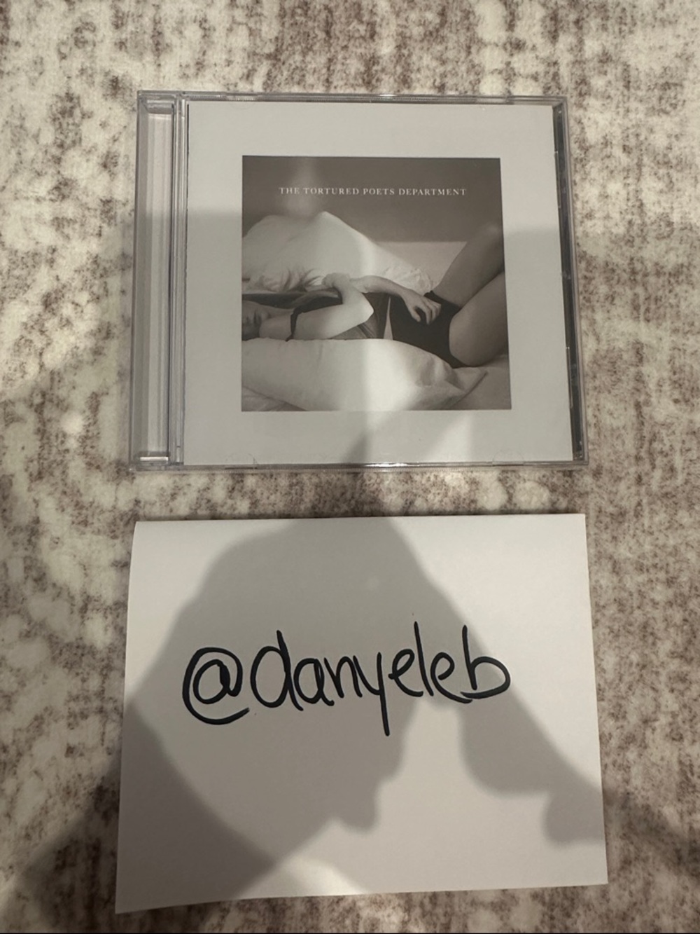 Taylor Swift The Tortured Poets Department CD